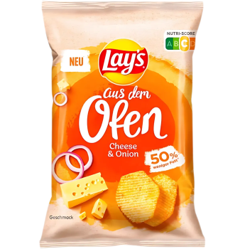 Lay's - aus dem Ofen Cheese & Onion 100g